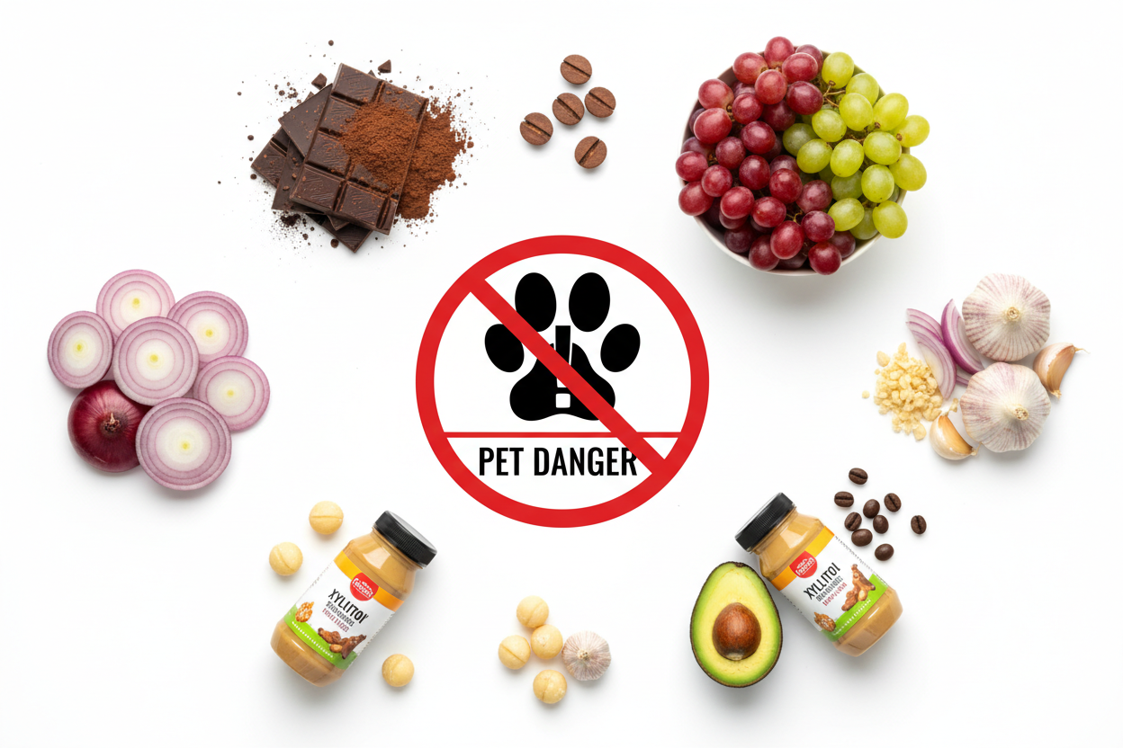 Foods Your Pet Should Never Eat
