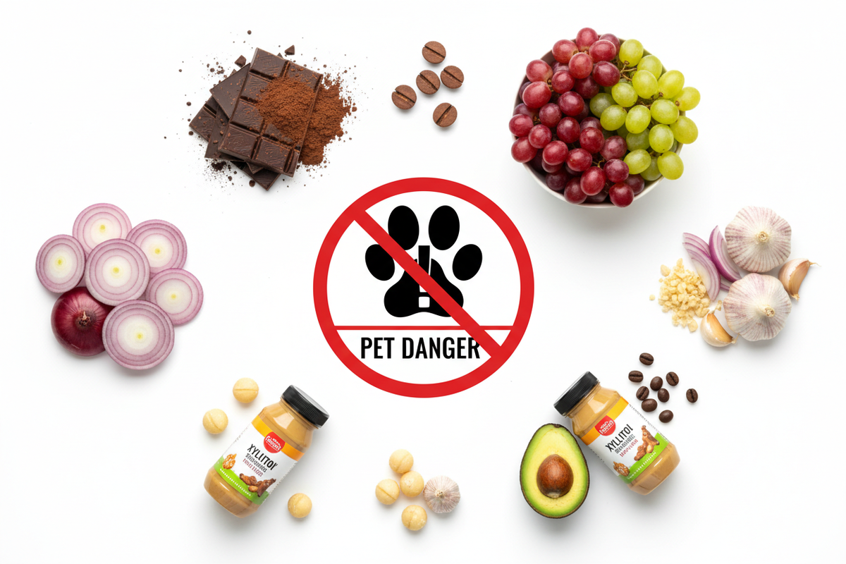 Foods Your Pet Should Never Eat