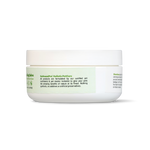 Healing salve jar rear label with instructions and warnings, white lid