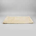 Cat hammock replacement pad in beige plush fabric