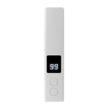 White electric pet nail polisher with digital 99 display and two buttons