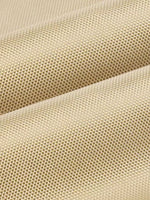 Adjustable pet harness fabric close-up with textured woven panel