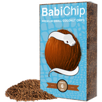 Premium small coconut chips bedding bag with loose brown chips pile