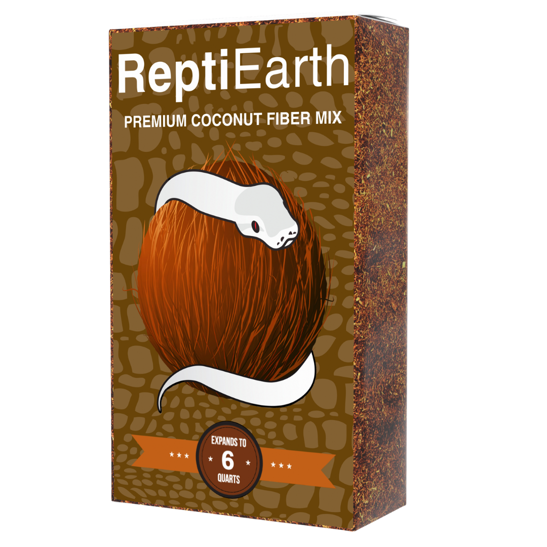 ReptiEarth premium coconut fiber mix box for terrariums