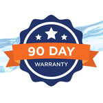 90 day warranty badge icon for aquarium cleaning magnet