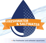Water conditioner for freshwater and saltwater aquariums
