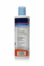 Aqueon water conditioner bottle back label with ingredients and barcode