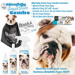 Face wash combo set with spray bottle, nose butter tube, tote bag and dog toy
