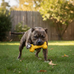 Diamond Bone Slow-Feeding Kauknochen in Gelb