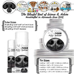 Blissful nose butter tin and tube size options