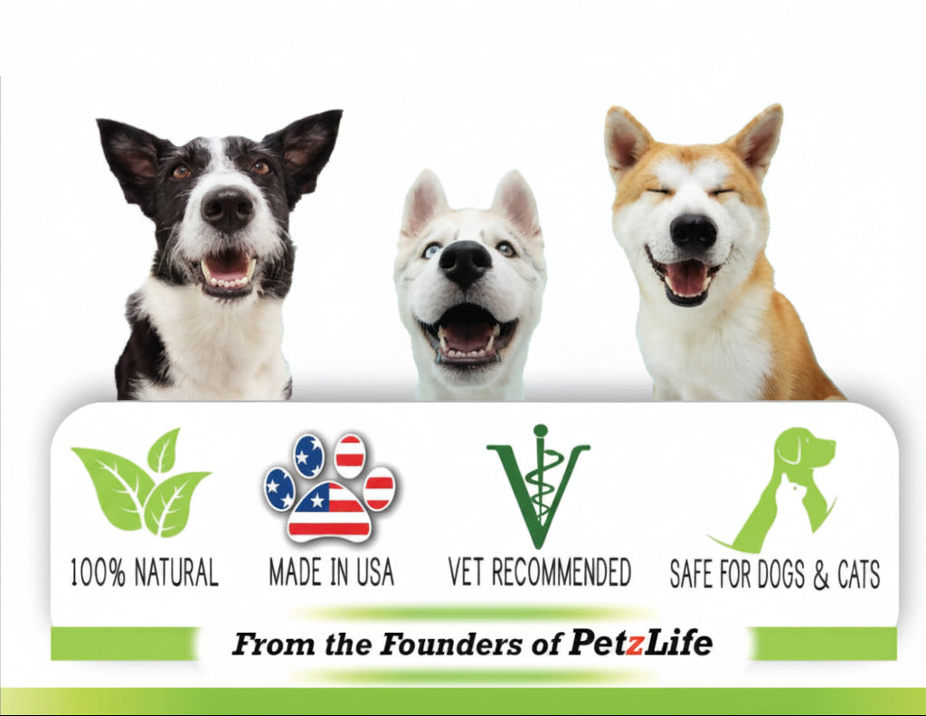 Adore Pet Holistic Solutions label with pet icons and vet recommended badge