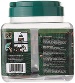 Reptile drip watering bottle back label with barcode and instructions