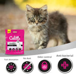 Calitti crystal cat litter bag, icons for fast absorption, no dust, odor control