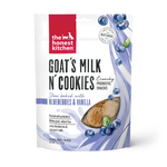 Goat milk n' cookies dog treats bag, blueberry & vanilla flavor, 8 oz