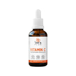 Vet's Plus Vitamin C liquid supplement bottle with dropper for cats and dogs