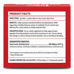 Jeffers Pet Belly Buddy dog probiotic box back panel with product facts