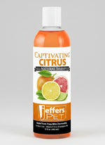 Captivating Citrus shampoo bottle for dogs & cats, orange liquid, 17 fl oz