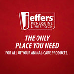 Jeffers Pet Equine Livestock promo card with "THE ONLY PLACE YOU NEED" text