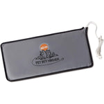 K&H grey heated pet bed warmer pad with power cord and logo