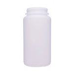 Plastic screw-on chicken waterer jar, frosted light purple