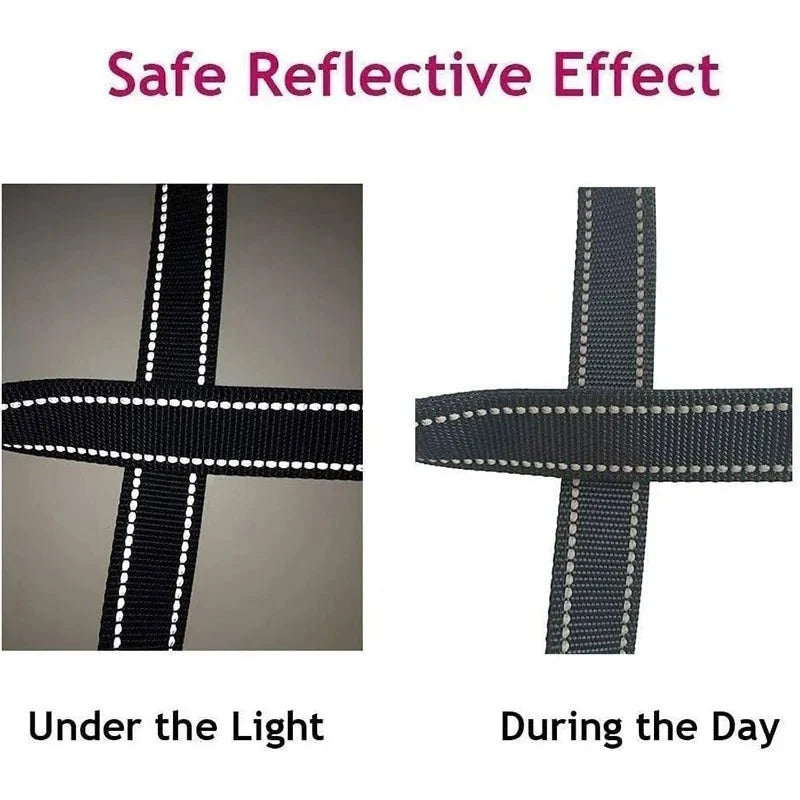 Reflective webbing detail showing cross-shaped glow in low light