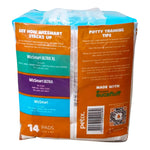 WizSmart heavyweight dog training pads bag, 14 pads shown on packaging.