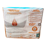 WizSmart heavyweight dog pee pad package with absorbency comparison and made-in Brazil info