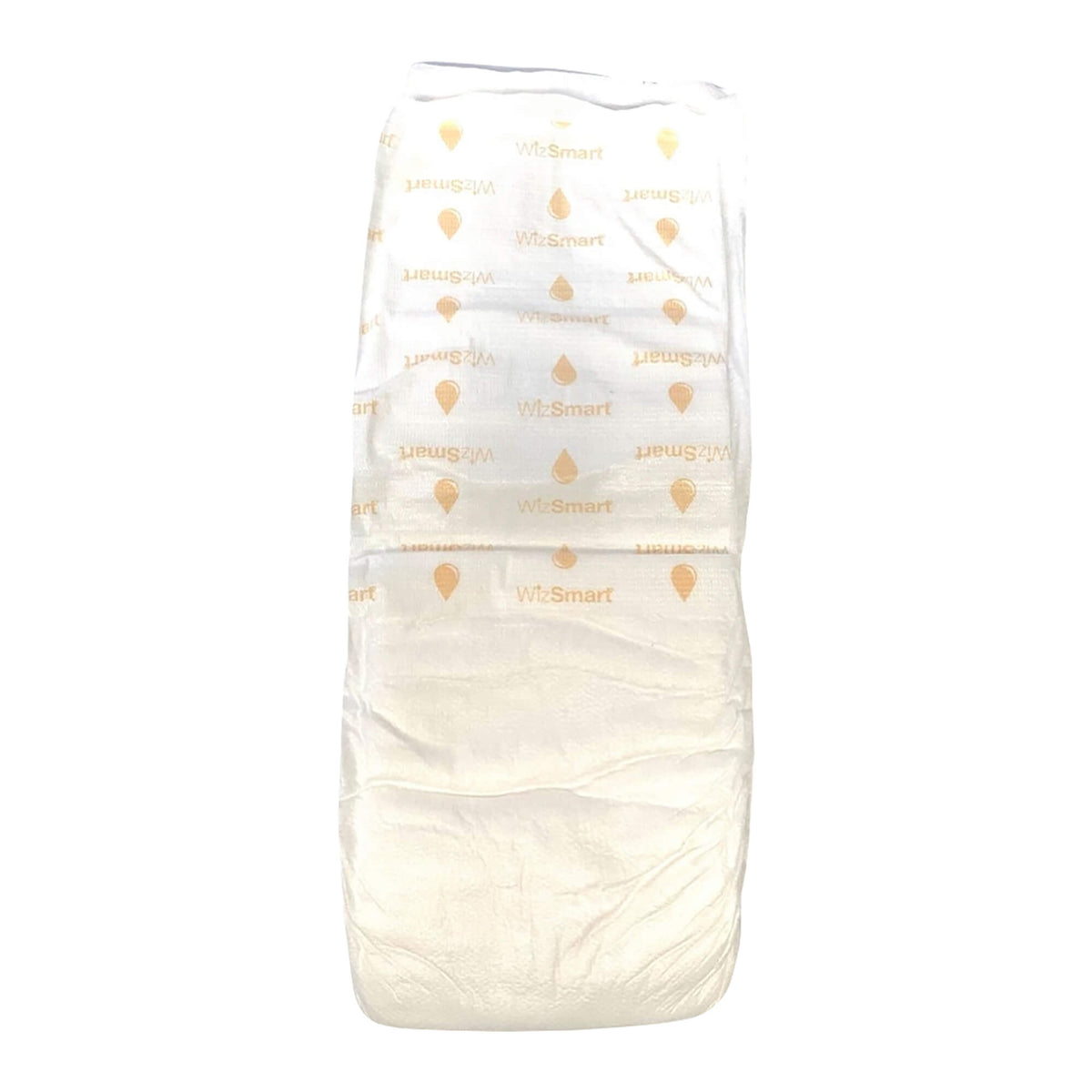 Disposable male dog wraps, folded single wrap with light pattern