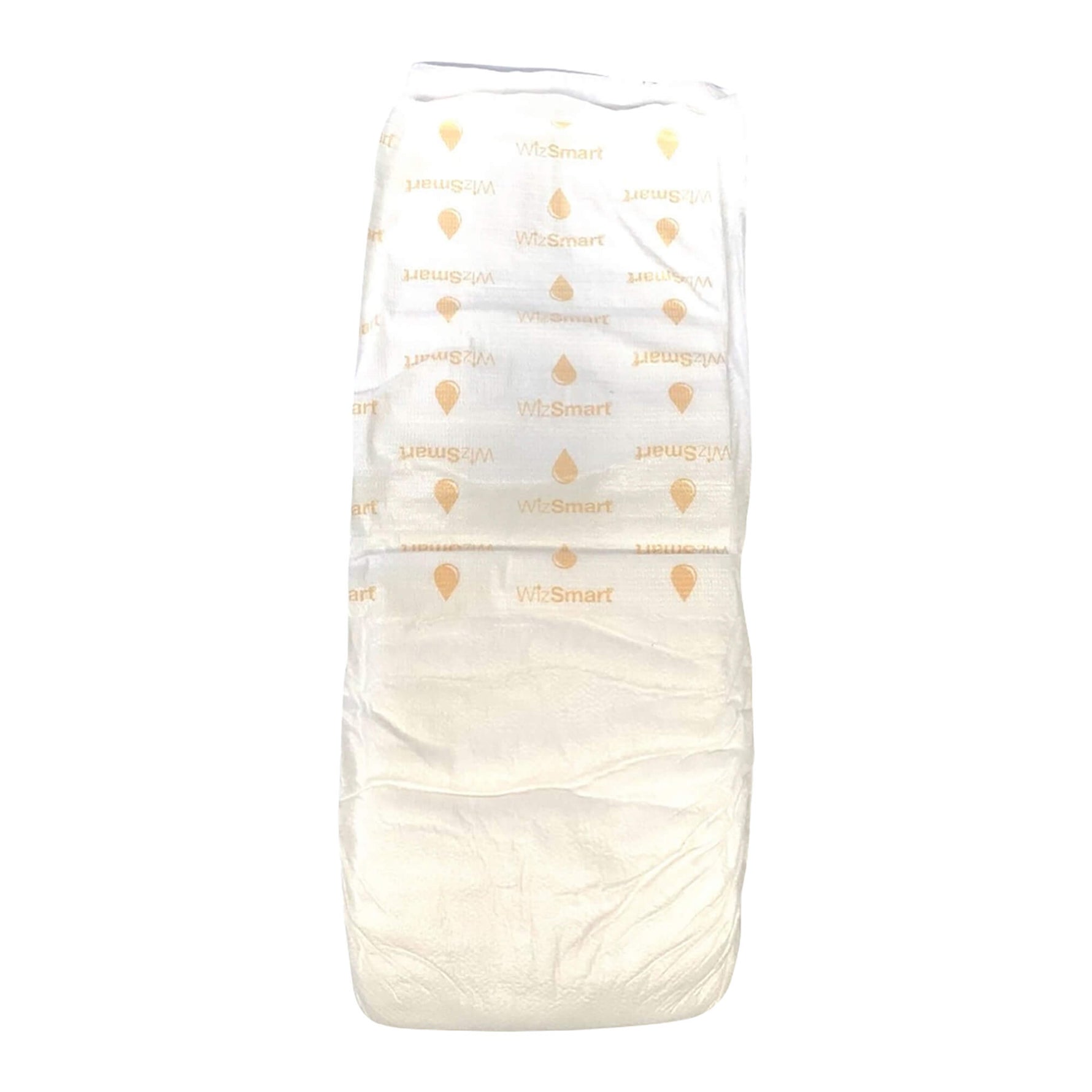 Disposable male dog wraps, folded single wrap with light pattern
